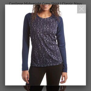 Patagonia Capilene Midweight Baselayer for Cool To Cold Shirt Women X-Small Blue